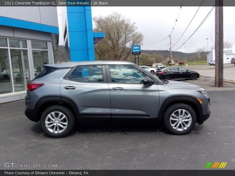 Satin Steel Metallic / Jet Black 2021 Chevrolet TrailBlazer LS