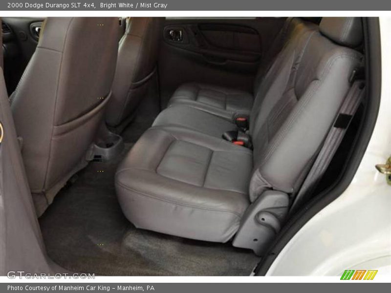Bright White / Mist Gray 2000 Dodge Durango SLT 4x4
