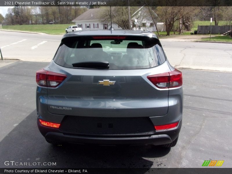 Satin Steel Metallic / Jet Black 2021 Chevrolet TrailBlazer LS