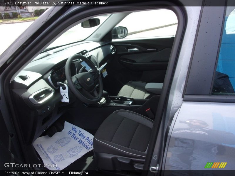 Satin Steel Metallic / Jet Black 2021 Chevrolet TrailBlazer LS
