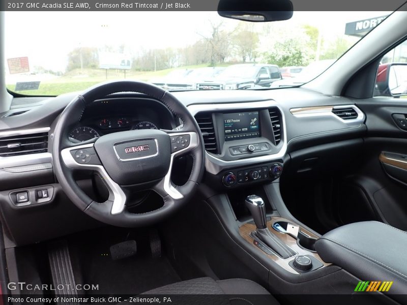 Crimson Red Tintcoat / Jet Black 2017 GMC Acadia SLE AWD