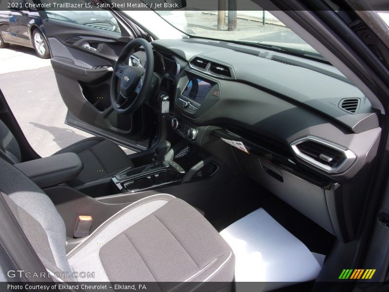 Satin Steel Metallic / Jet Black 2021 Chevrolet TrailBlazer LS