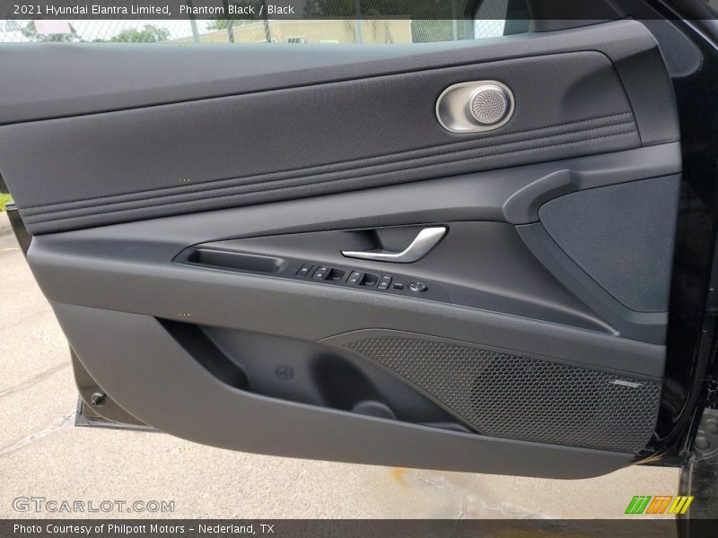 Phantom Black / Black 2021 Hyundai Elantra Limited