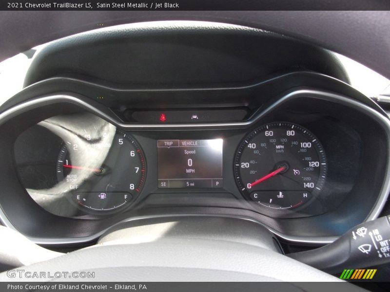 Satin Steel Metallic / Jet Black 2021 Chevrolet TrailBlazer LS