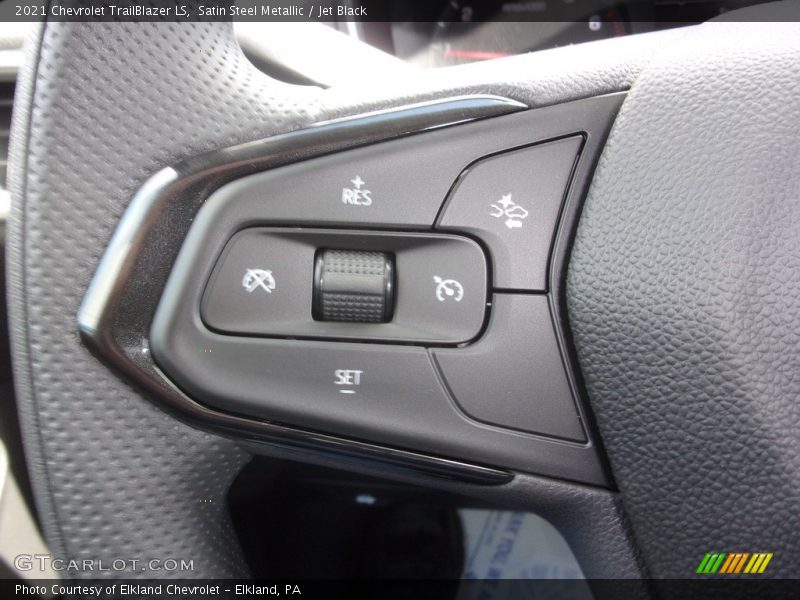 Satin Steel Metallic / Jet Black 2021 Chevrolet TrailBlazer LS