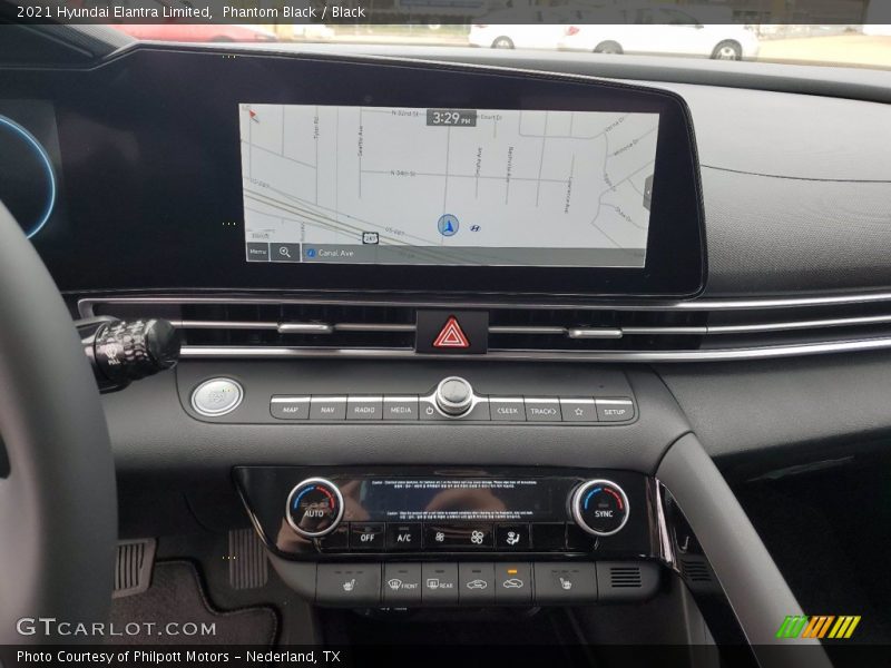 Phantom Black / Black 2021 Hyundai Elantra Limited