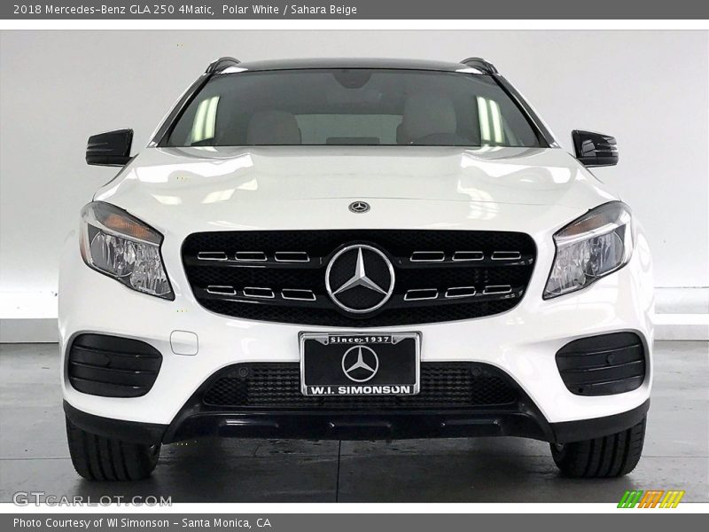 Polar White / Sahara Beige 2018 Mercedes-Benz GLA 250 4Matic