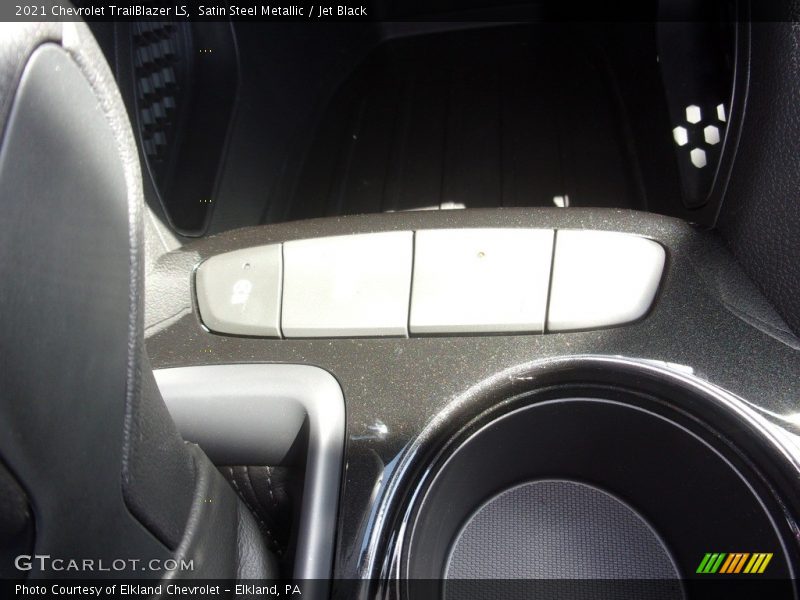 Satin Steel Metallic / Jet Black 2021 Chevrolet TrailBlazer LS