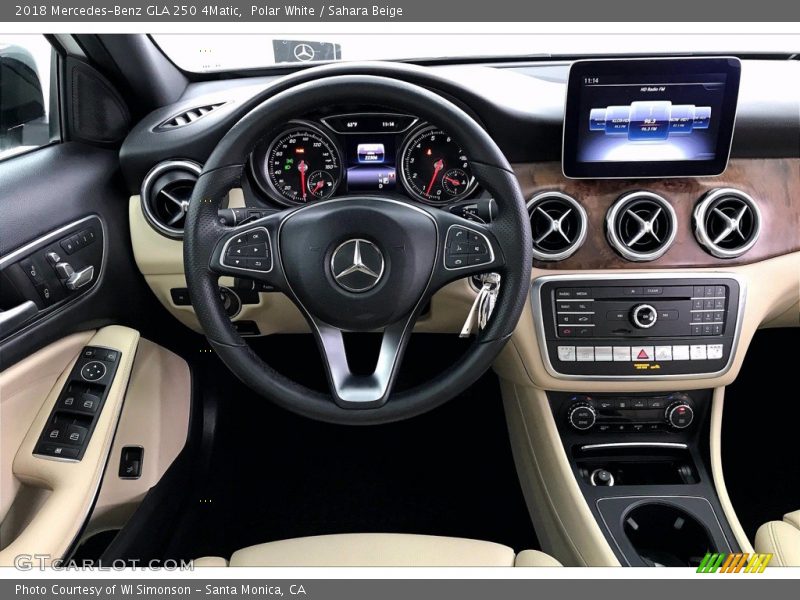 Polar White / Sahara Beige 2018 Mercedes-Benz GLA 250 4Matic