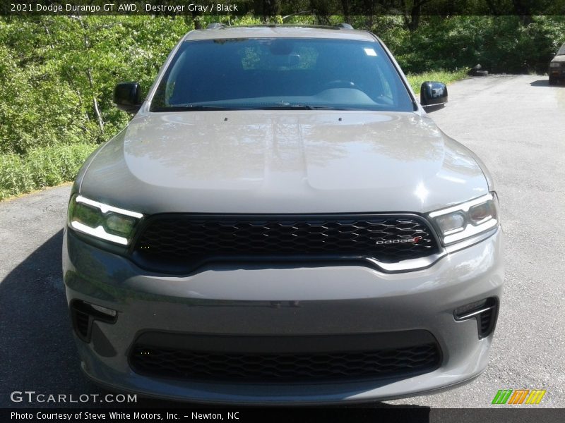 Destroyer Gray / Black 2021 Dodge Durango GT AWD