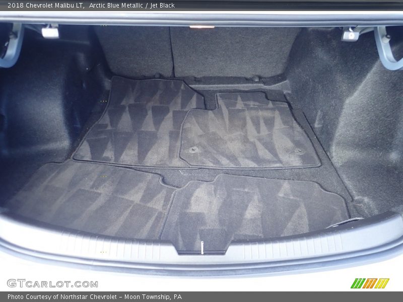 Arctic Blue Metallic / Jet Black 2018 Chevrolet Malibu LT