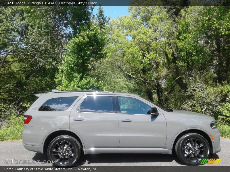 Destroyer Gray / Black 2021 Dodge Durango GT AWD
