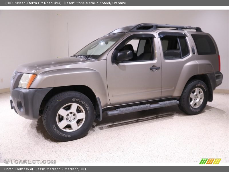 Desert Stone Metallic / Steel/Graphite 2007 Nissan Xterra Off Road 4x4