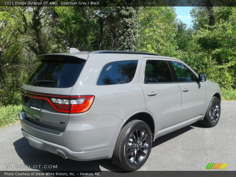 Destroyer Gray / Black 2021 Dodge Durango GT AWD