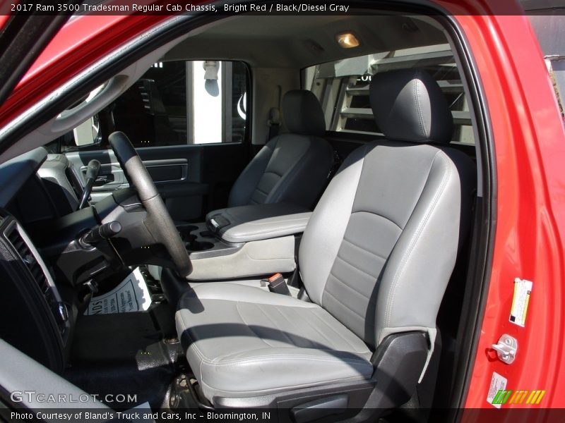 Bright Red / Black/Diesel Gray 2017 Ram 3500 Tradesman Regular Cab Chassis