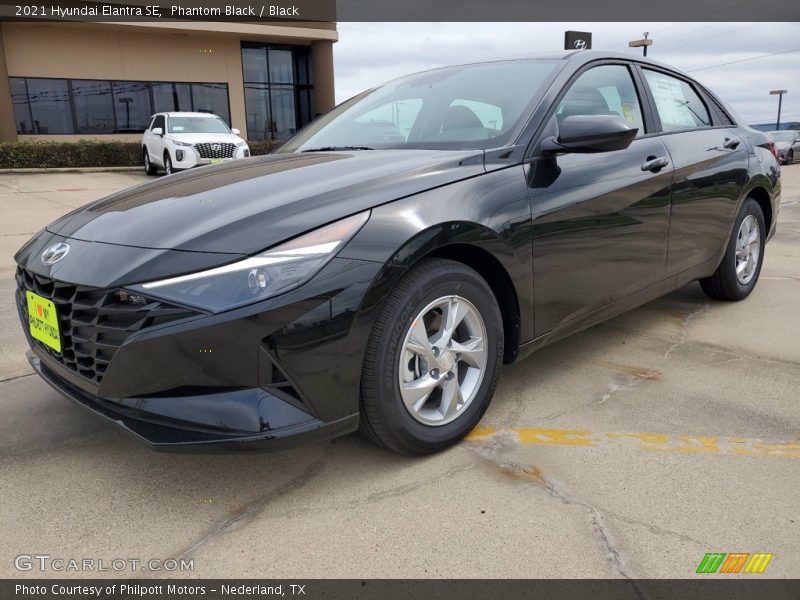 Phantom Black / Black 2021 Hyundai Elantra SE