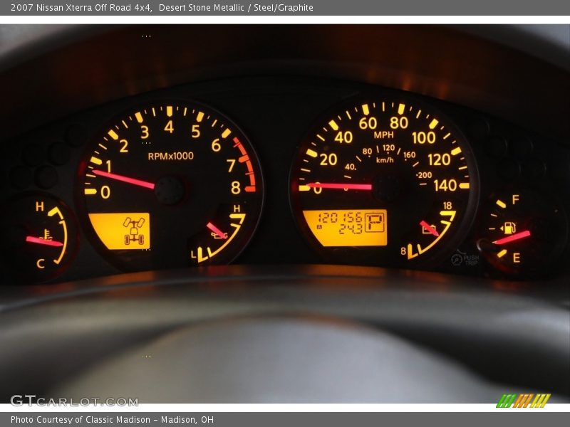 Desert Stone Metallic / Steel/Graphite 2007 Nissan Xterra Off Road 4x4
