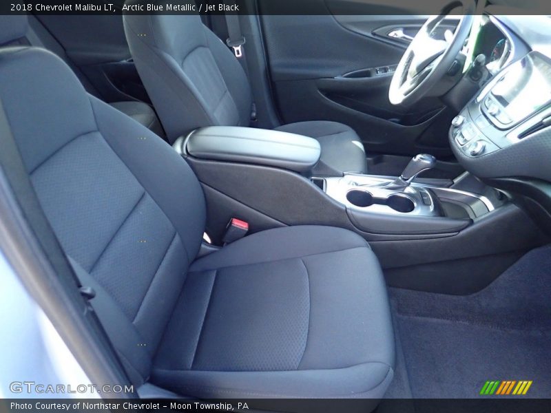 Arctic Blue Metallic / Jet Black 2018 Chevrolet Malibu LT
