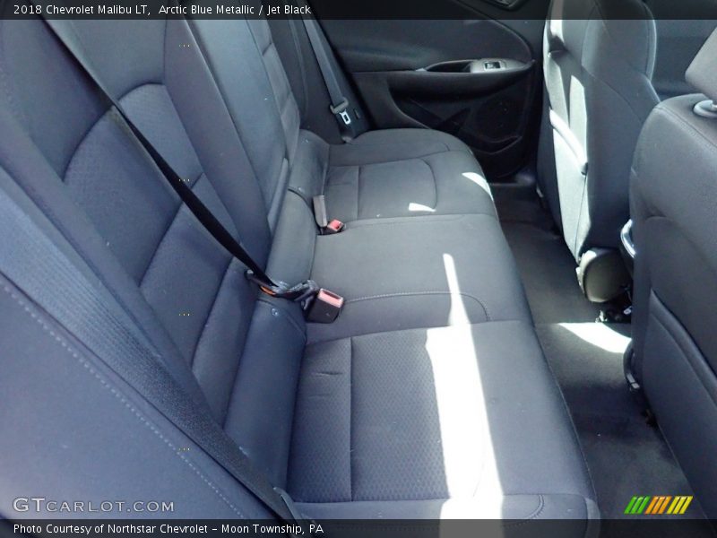 Arctic Blue Metallic / Jet Black 2018 Chevrolet Malibu LT