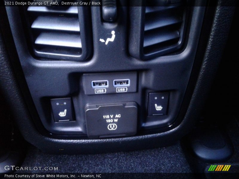 Destroyer Gray / Black 2021 Dodge Durango GT AWD