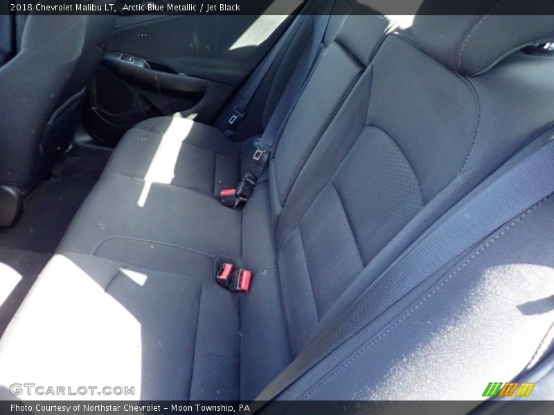 Arctic Blue Metallic / Jet Black 2018 Chevrolet Malibu LT