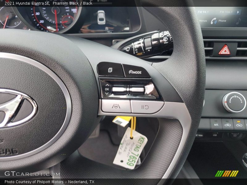 Phantom Black / Black 2021 Hyundai Elantra SE