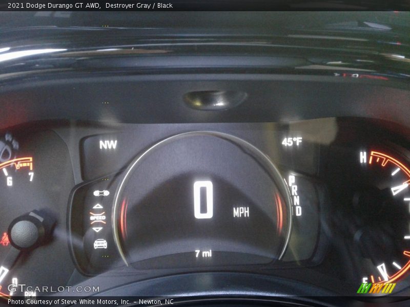 Destroyer Gray / Black 2021 Dodge Durango GT AWD