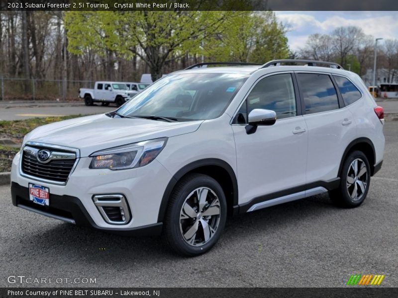 Crystal White Pearl / Black 2021 Subaru Forester 2.5i Touring