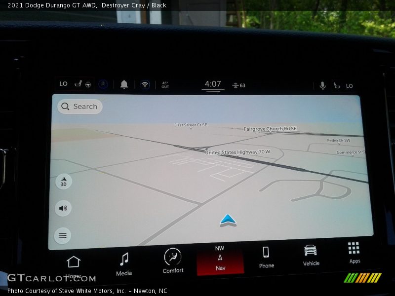 Destroyer Gray / Black 2021 Dodge Durango GT AWD