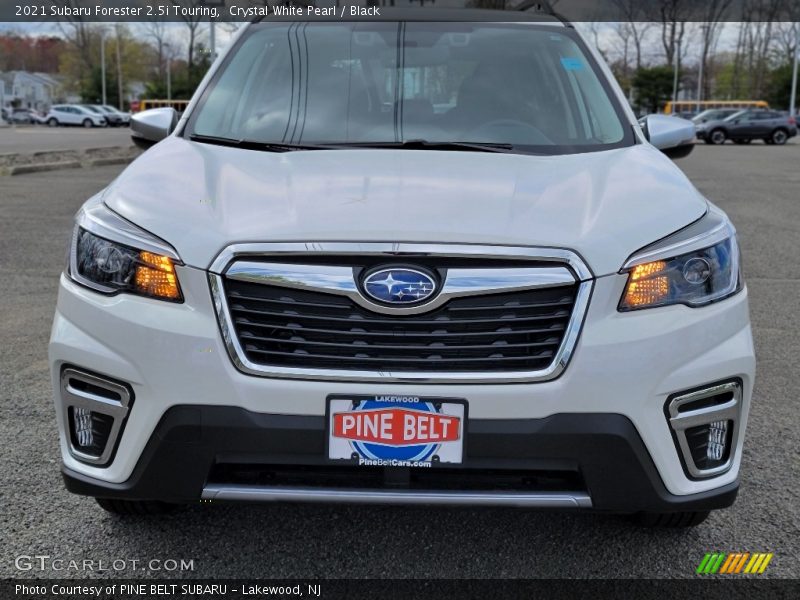 Crystal White Pearl / Black 2021 Subaru Forester 2.5i Touring
