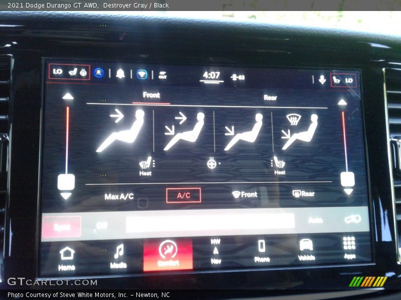 Destroyer Gray / Black 2021 Dodge Durango GT AWD