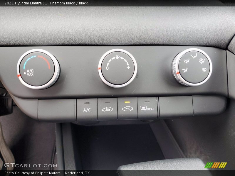 Phantom Black / Black 2021 Hyundai Elantra SE