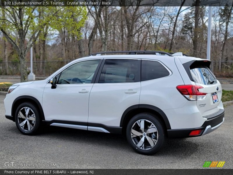 Crystal White Pearl / Black 2021 Subaru Forester 2.5i Touring