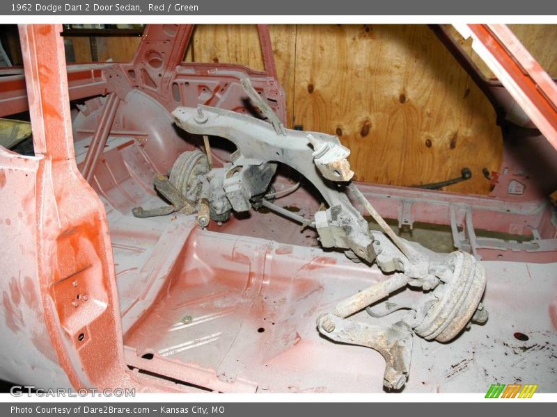 Red / Green 1962 Dodge Dart 2 Door Sedan