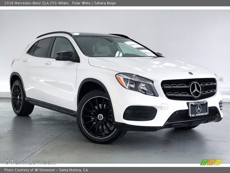 Front 3/4 View of 2018 GLA 250 4Matic