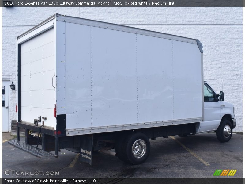 Oxford White / Medium Flint 2016 Ford E-Series Van E350 Cutaway Commercial Moving Truck