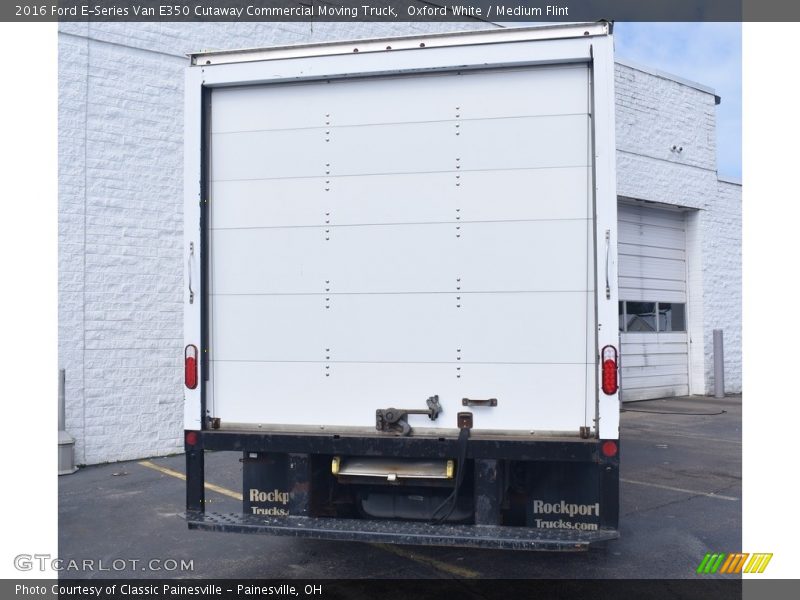 Oxford White / Medium Flint 2016 Ford E-Series Van E350 Cutaway Commercial Moving Truck