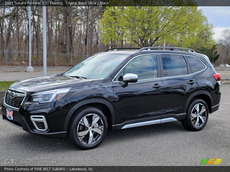 Crystal Black Silica / Black 2021 Subaru Forester 2.5i Touring