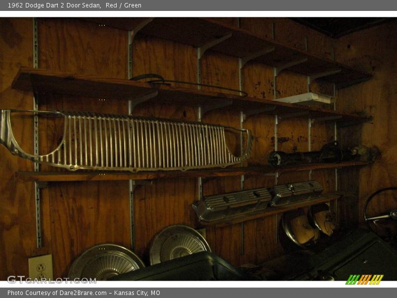 Red / Green 1962 Dodge Dart 2 Door Sedan
