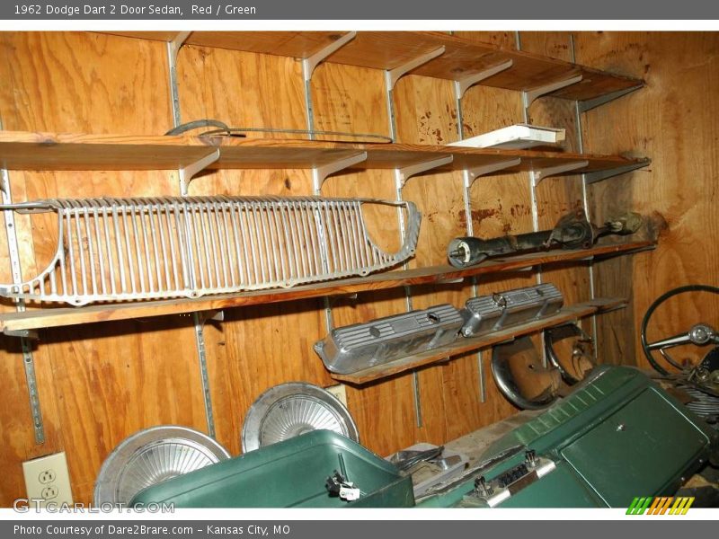 Red / Green 1962 Dodge Dart 2 Door Sedan