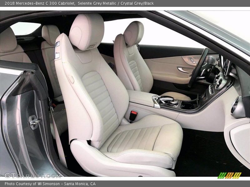 Selenite Grey Metallic / Crystal Grey/Black 2018 Mercedes-Benz C 300 Cabriolet