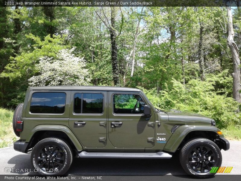  2021 Wrangler Unlimited Sahara 4xe Hybrid Sarge Green