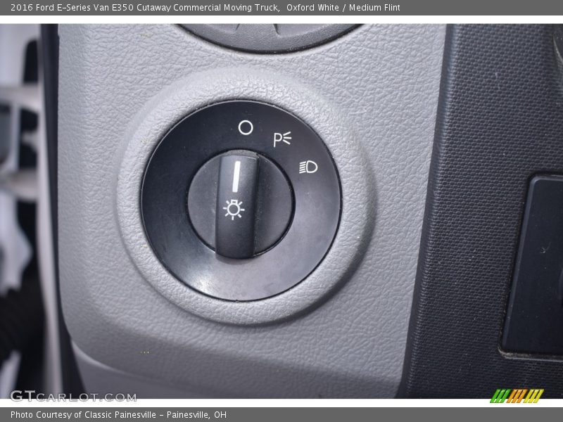 Oxford White / Medium Flint 2016 Ford E-Series Van E350 Cutaway Commercial Moving Truck