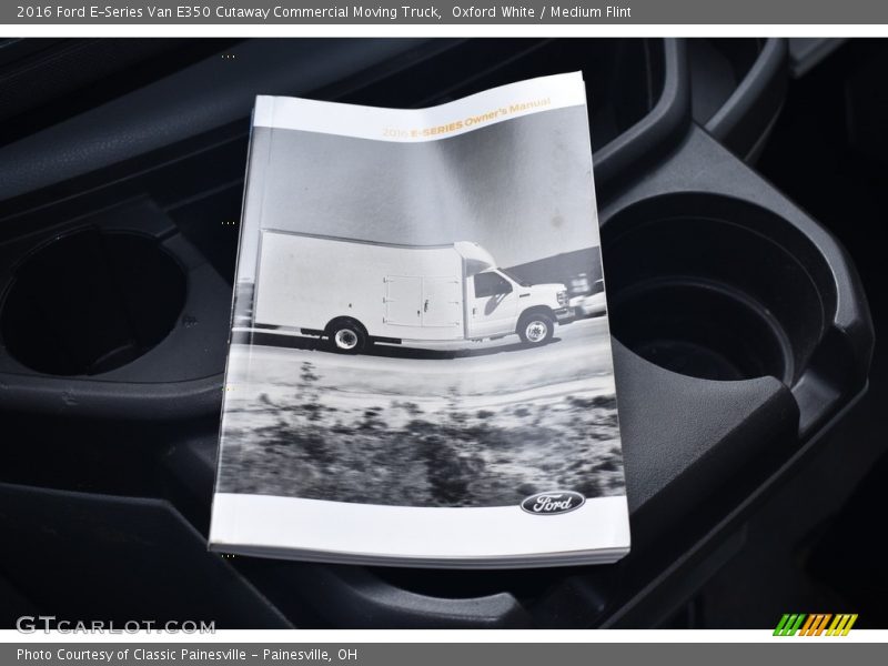 Oxford White / Medium Flint 2016 Ford E-Series Van E350 Cutaway Commercial Moving Truck