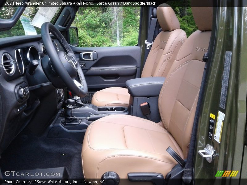 2021 Wrangler Unlimited Sahara 4xe Hybrid Dark Saddle/Black Interior
