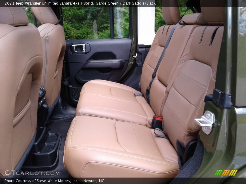 Rear Seat of 2021 Wrangler Unlimited Sahara 4xe Hybrid