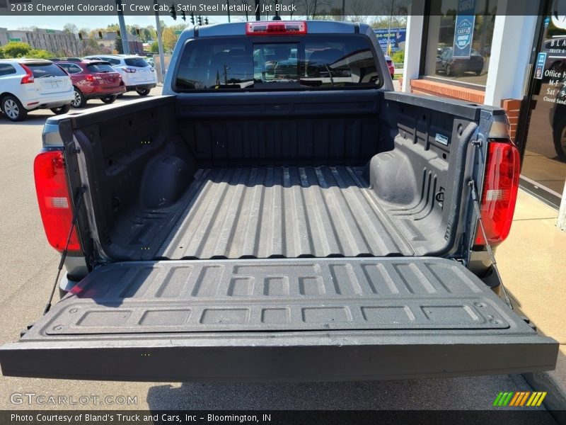 Satin Steel Metallic / Jet Black 2018 Chevrolet Colorado LT Crew Cab