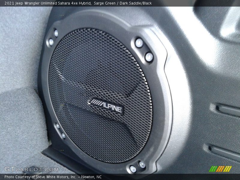 Audio System of 2021 Wrangler Unlimited Sahara 4xe Hybrid