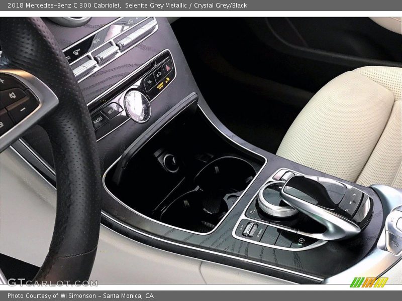 Selenite Grey Metallic / Crystal Grey/Black 2018 Mercedes-Benz C 300 Cabriolet