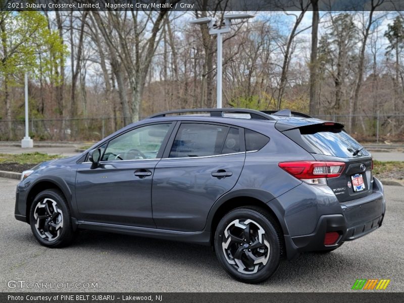 Magnetite Gray Metallic / Gray 2021 Subaru Crosstrek Limited